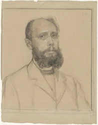 Porträtt av Samuel Muller