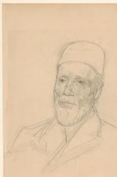 Porträtt av Willem Nicolaas Dinger (?)