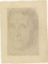 Porträtt av fru M.J. van Rennès-de Jongh