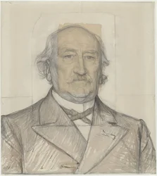 Porträtt av Prof. Dr. H.A. Kooyker