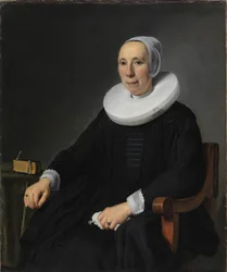Porträtt av en dam