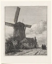 Utsikt över Trekweg i Haag