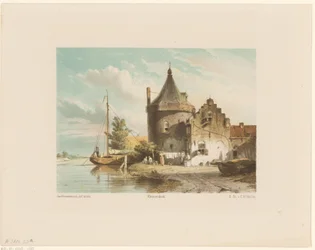 Utsikt över Waltoren i Culemborg