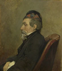 Porträtt av Johan-Hendrick-Louis Meyer, marinmålare