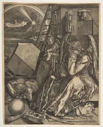 Melencolia I kopia, 1602.