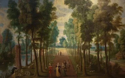 Jan Wildens (1586-1653) - Väg på stranden av bäcken - Sevilla Bellas Artes 22-03-2011 12-05-54