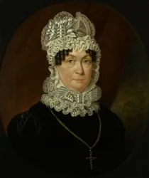 Porträtt av Ann Brander (död 1837), hustru till Job Seaburne May