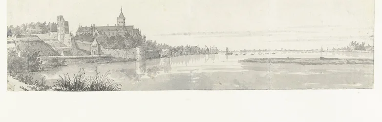 Utsikt över Nijmegen och Waal