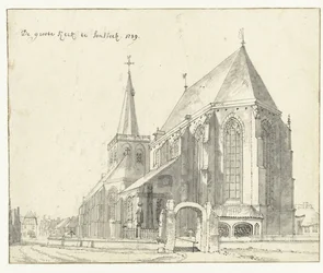 Stora kyrkan i Sonsbeck Den stora kyrkan i Sonsbeek (titel på objekt)