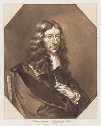Porträtt av Jan de Bisschop Porträtt av Johannes biskopen