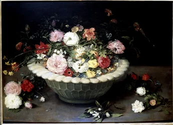 Blommor i en vas