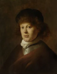 Porträtt av Rembrandt Harmensz van Rijn, 1628