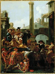 Roman Carnival (målning på duk)