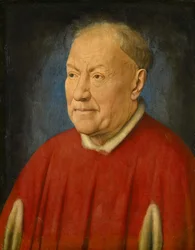 Porträtt av kardinal Nicholaes Albergati