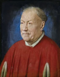 Porträtt av kardinal Nicholaes Albergati