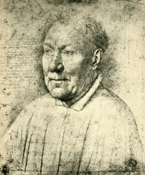 Porträtt av kardinal Niccolò Albergati, c1430, 1943.