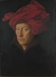 Porträtt av en man, självporträtt, 1433