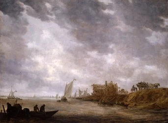 En flodscen, 1642.