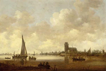 Vy över Dordrecht