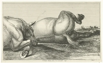 Två döda hästar liggande i rad Dead Horses (serietitel)