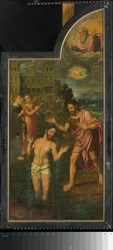 Triptyk med scener ur Johannes Döparens liv, höger panel
