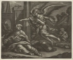 Hagar och Ismael i öknen