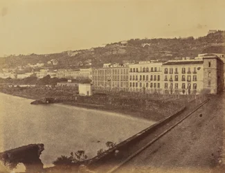 Neapel, från vårt fönster i Hotel des Etrangers