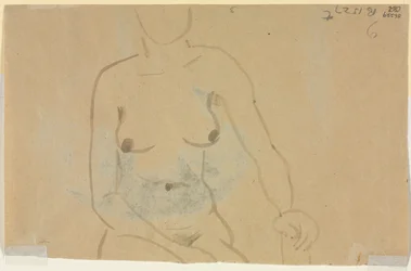 Torso of a naken Woman (verso)