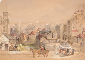 Plats för Albert Institute 1864