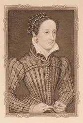 "Porträtt - Mary, Queen of Scots", c1500-talet, 1904