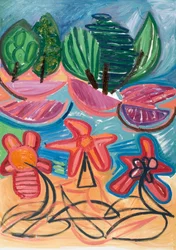Vi är bara obesegrade (iii), 2007 (olja på duk)