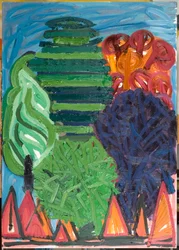 Vi är bara obesegrade (iv), 2007 (olja på duk)