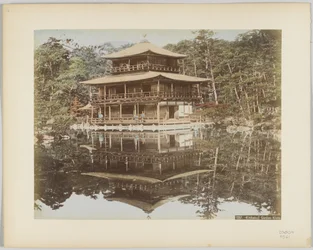 Kinkakuji-trädgården, Kyoto, Japan