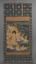 Amida ni Jugo Bodhisattva Laigo Figur