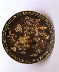 Laddare, ca 1885 (brons, silver, koppar och förgylld)