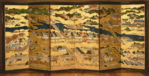 I och omkring Kyoto, Edo-perioden