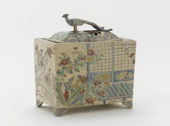 Rökelsebrännare, Kyoto, Kyoto-fu, Edo-period, senare halva 1700-talet eller tidigt 1800-tal (keramik)