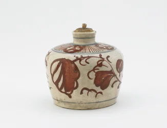 Burk för godispellets, Hyogo-prefekturen, Edo-perioden, tidigt 1800-tal (keramik)