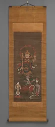 Kakemono, tidigt 1400-tal