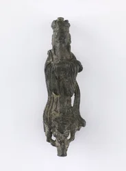 Stor sakeflaska, Kujiri Village, Gifu Prefecture, Edo-period (keramik)