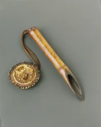 Ristestare (kome sashi), sent 1700-tal (bambu och ben)