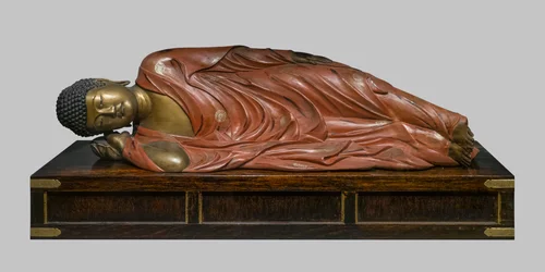 Shakyamuni går in i nirvana