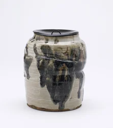 Vattenburk för teceremoni, Edo-period (keramik)