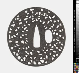 Tsuba: Hundra apor