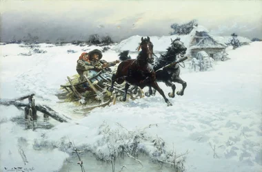 Slädefärden, 1896