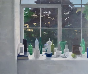 Summer Arrangement, 2020 (olja på duk)