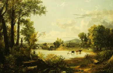 Den tysta dalen, 1856