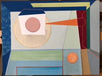 Abstrakt Paris 18 (målning)