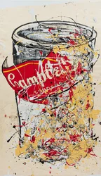 Number One, 2019 (husfärg och tusch på duk)