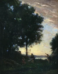 Dansande fauner och nymfer